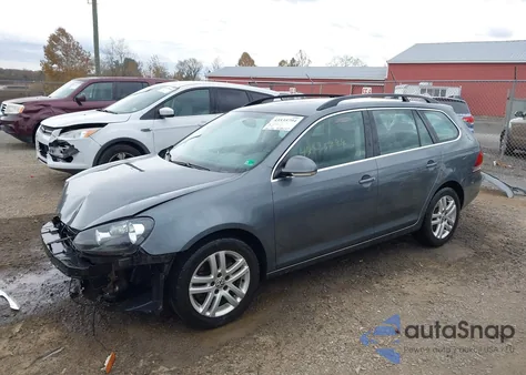 2012 Volkswagen Jetta Sportwagen 2.0L Tdi из США, поврежденный, VIN 3VWPL7AJXCM657893